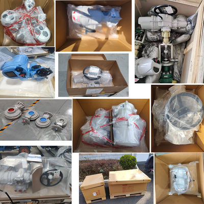 Rotork ROM Aktüatörlü Elektrikli Çin Marka Kontrol Vanası Küresel Vana