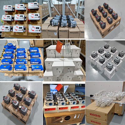 Fisher DVC6200 Valve Positioner ile Çinli Marka Kontrol Valvu Fisher 377 Trip Valve Solso SB Limit Switch