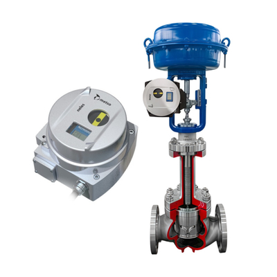 Çin SUPCON Bellows Tek Koltuklu Kontrol Valvu Neles ND7000 ND9000 Valmet Akıllı Akıllı HART ile Valve Pozisyonerleri