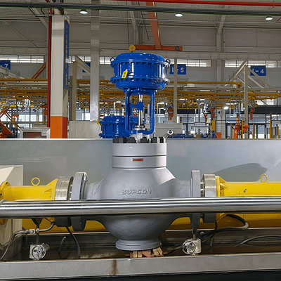 Çin SUPCON Bellows Tek Koltuklu Kontrol Valvu Neles ND7000 ND9000 Valmet Akıllı Akıllı HART ile Valve Pozisyonerleri