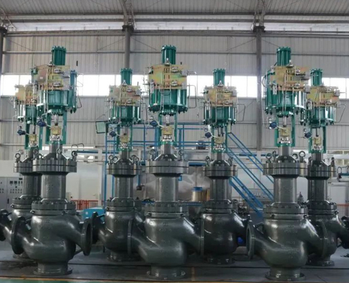 Özel Yüksek Sıcaklıklı Pnömatik Diyafragma Kontrol Valfi Fisher DVC2000 Dijital Valf Kontrolörü Pozisyonerleri