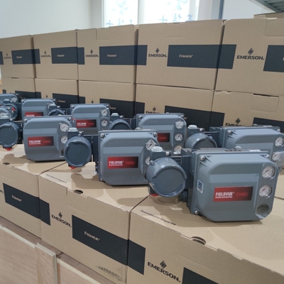Yepyeni kafesli basınçlı dengelenmiş tek koltuklu kontrol valfi Fisher DVC2000 DVC6200 Dijital valf kontrolörü