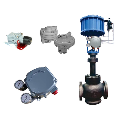 Çin Pnömatik Akış Kontrol Valfi Özel Masoneilan SVI1000 Valf Pozisyoner BR400 Booster Relay 78-40 Hava Filtresi Düzenleyicisi