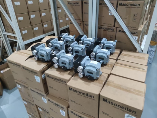Çin Pnömatik Akış Kontrol Valfi Özel Masoneilan SVI1000 Valf Pozisyoner BR400 Booster Relay 78-40 Hava Filtresi Düzenleyicisi