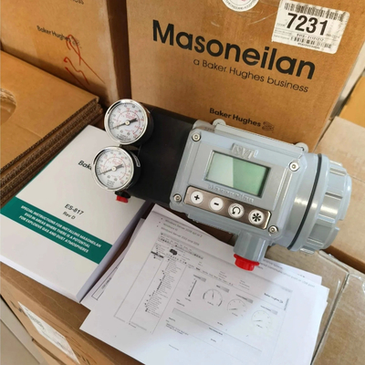 Masoneilan SVI1000 SVI2 SVI3 Akıllı Valf Yerleştiricisi Kimyasal Endüstri için Pnömatik Diyafram Kaplı Tek Koltuklu Kontrol Valfi
