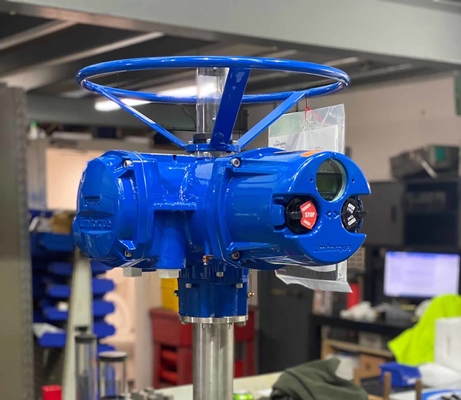 Çin Basınç Vanası Skid Özelleştirilmiş Elektrikli Vana Aktüatörü Limitorque MX QX Elektrikli Akış Kontrol Vanası