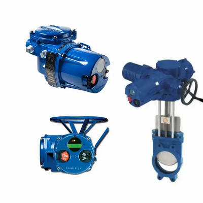 Çin Elektrikli Hava Basıncı Akış Kontrol Vanası Fabrika Özelleştirilmiş Flowserve Limitoque MX QX Akıllı Elektrikli Vana Aktüatörü