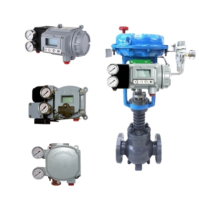 Gri Masoneilan 3730 Flowserve ile Valve Positioner USA Logix 3200 MD Pnömatik Dijital Valve Positioner