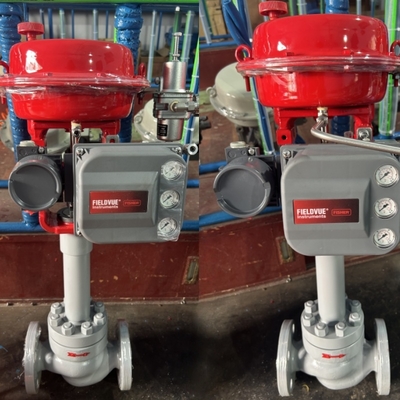 Dijital Akıllı Vana Kontrol Cihazı Pozisyonlayıcı Fisher Fieldvue DVC6200 Stok