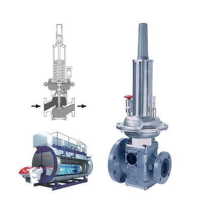 Emerson Fisher LS200 Endüstriyel Doğalgaz Kendinden Tahrikli Basınç Regülatörü