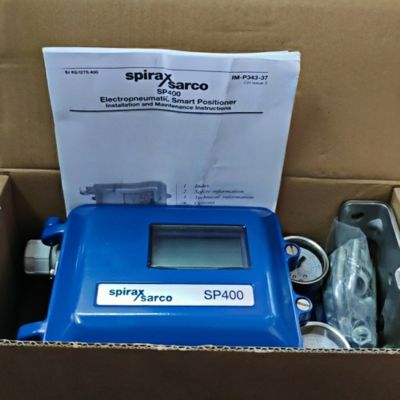 Pnömatik Kontrol Vanası Spirax Sarco SP400 SP500 Akıllı Vana Kontrol Cihazı