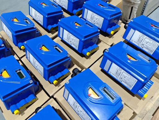 Gelişmiş kendi kendine teşhis ve IP66 Giriş Koruma Kontrol Valf Yerleştiricisi, doğru besleme basıncı kontrolü için