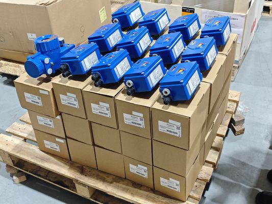 Gelişmiş kendi kendine teşhis ve IP66 Giriş Koruma Kontrol Valf Yerleştiricisi, doğru besleme basıncı kontrolü için