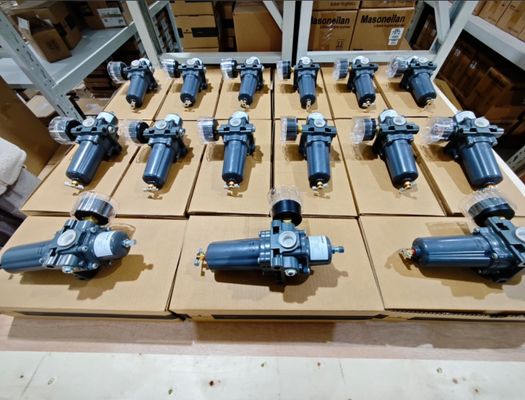 Çin Kontrol Vanası KTM PNÖMATİK AKTÜATÖRLER AW AWN Ve KOSO EPA800 EPB 800 EPC800 Vana Konumlayıcı Ve Fisher 67cfr Filtre Regülatörü