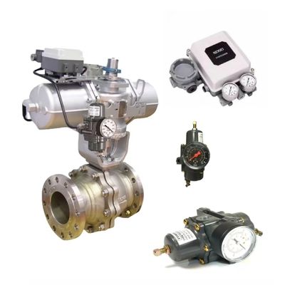 Çin Kontrol Vanası KTM PNÖMATİK AKTÜATÖRLER AW AWN Ve KOSO EPA800 EPB 800 EPC800 Vana Konumlayıcı Ve Fisher 67cfr Filtre Regülatörü