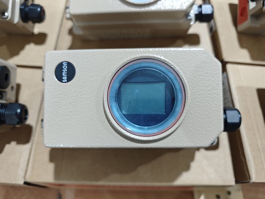Stoklu Samson 3730 3731 Vana Konumlayıcılı ve 3963 Solenoid Vanalı Çin Üretimi Pnömatik Kontrollü Küresel Vana