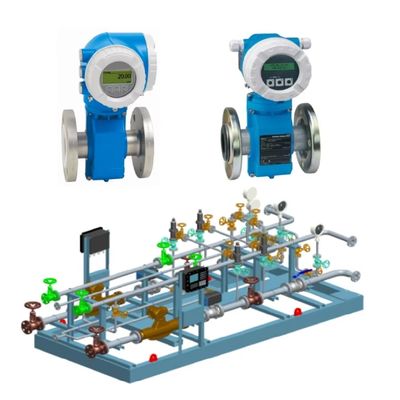 Yepyeni Kimyasal Proses Kızakları ve Endress+Hauser Proline Promag P 300 E+H Elektromanyetik Debimetre 5P3B25 5P3B40