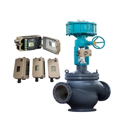 Samson 3730 Eectropneumatic Valve Positioner 3 Way Pneumatic Control Valve (Üç Yolu Pneumatik Kontrol Valfi)