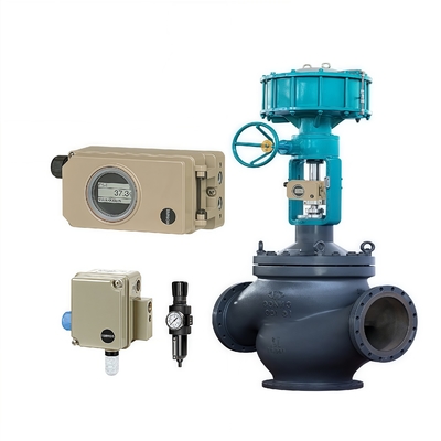 Samson 3730 Eectropneumatic Valve Positioner 3 Way Pneumatic Control Valve (Üç Yolu Pneumatik Kontrol Valfi)