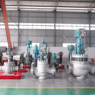 Samson 3730 Eectropneumatic Valve Positioner 3 Way Pneumatic Control Valve (Üç Yolu Pneumatik Kontrol Valfi)