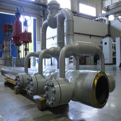 Doğalgaz Basınç Düşürme İstasyonu Modülü PRV Buhar Desüperhej ve Basınç Düşürme Vanası Özelleştirilmiş