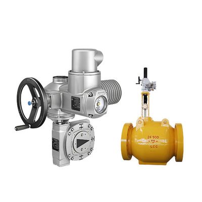 Özelleştirilmiş Elektrikli Paslanmaz Çelik Eksenel Akış Vanası Endüstriyel Elektrik Kontrol Vanası