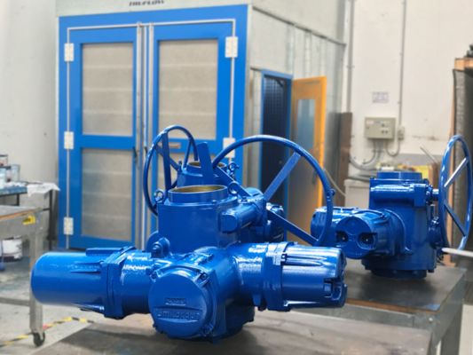 Elektrik Kelebek Valfları Flowserve Limitorque MX Akıllı Girişsiz Çoklu Dönümlü Elektrik Aktuatör