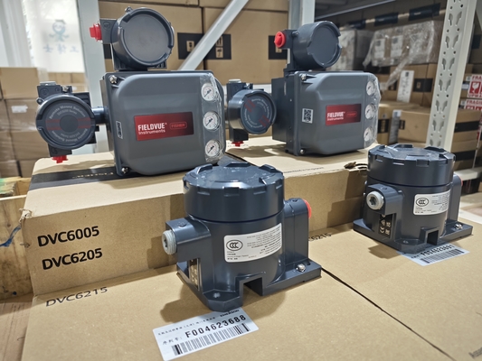 Çin Pnömatik Kontrol Valfi Valf Denetleyicisi Fisher DVC6205+DVC6215 Uzaktan Seyahat Sensörü Bölünmüş Tipi Valf Konumlandırıcı