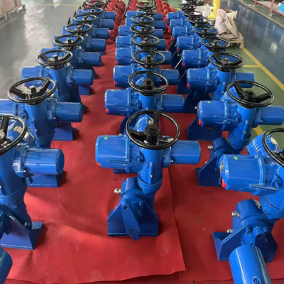 Endüstriyel Akıllı Elektrik Kapı Valfi Peckwomy PWMON Serisi Çok Dönümlü Elektrik Valf Aktifleştiricisi Otomatik Kontrol