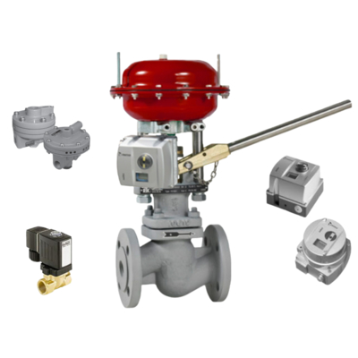 Orijinal NELES Pnömatik Kontrol Valf yedek parçaları Mesto ND9000/7000 konumlandırıcı ve Burkert solenoid valf stok tedarikçisi