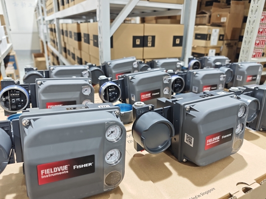 FISHER FIELDVUE Valve Positioner DVC6200SIS Kontrolör Emerson Fisher Masoneilan SVI2 SVI3 ASCO Solenoid Valve Topworx ile