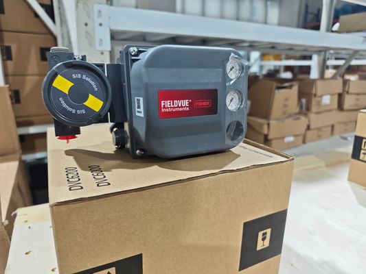 Orijinal Emerson Fisher DVC6200 AD PD Tek Çift Etkili Geri Bildirimli Vana Pozisyonlayıcı