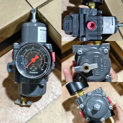 Çin Azbil AVP100/AVP102 Valve Positoner ve Fisher 67CFR-38VVP 67CF-1663-38597 Filtre Düzenleyicisi ile Pnömatik Kontrol Valfi