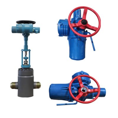 Peckwomy HART Protokolü ile elektrikli aktüatör 30 ‰ 3000 Nm Döner