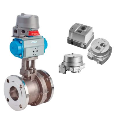 Güvenilir ve Sağlam Tasarım  Pnömatik Kontrollü Küresel Vana ve Vana Kontrol Cihazı NELES Valmet Konumlandırıcı ND9000/7000 Serisi