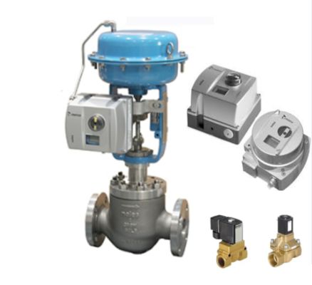 Güvenilir ve Sağlam Tasarım  Pnömatik Kontrollü Küresel Vana ve Vana Kontrol Cihazı NELES Valmet Konumlandırıcı ND9000/7000 Serisi