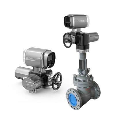 FFC EFX-D patlama geçirmez kapı valfleri için çoklu dönüşlü elektrikli aktüatör