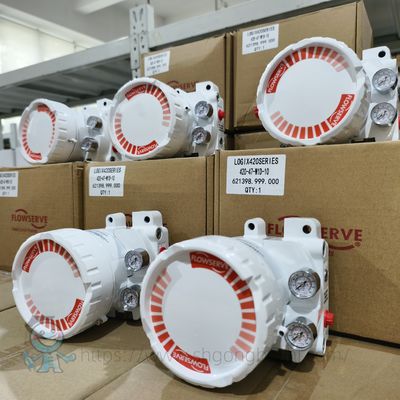 Stock Flowserve LOGIX 420 Dijital HART Valf Yerleştiricileri Endüstriyel Pnömatik Kontrol Valf Tedarikçisi