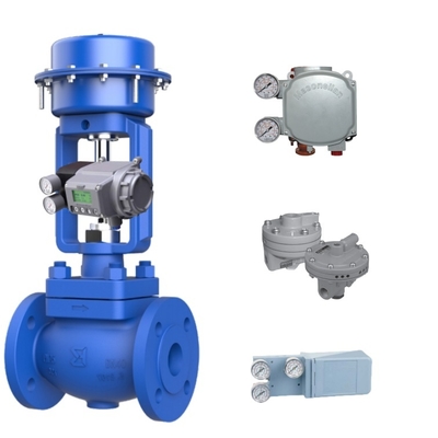 Pnömatik Kontrol Vanası ve Vana Parçaları Masoneilan SVI2/SVI3/SVI1000 Vana Konumlayıcı ve ASCO Solenoid Vana