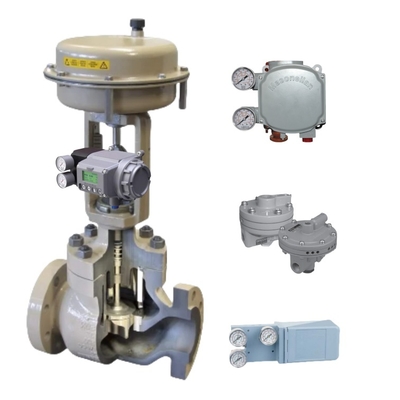 Pnömatik Kontrol Vanası ve Vana Parçaları Masoneilan SVI2/SVI3/SVI1000 Vana Konumlayıcı ve ASCO Solenoid Vana