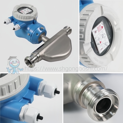 Sıhhi Debimetre E+H Proline Promag P 300 P 500 Endress Hauser Gıda Sınıfı Elektromanyetik Debimetre