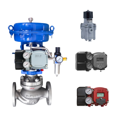 Hava Beslemesi 280 SLPM 30psi MASONEILAN SVI2/SVI1000/SVI3 Dijital Vana Konumlayıcı ve Regülatör 78-40