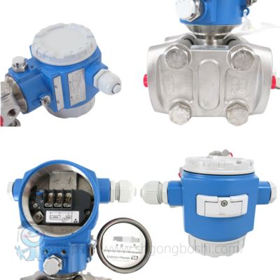 E+H Deltabar PMD75 Sıvı Gaz Ölçümü Endress Hauser Diferansiyel Basınç Vericisi Piezorezistif Metal Sensör