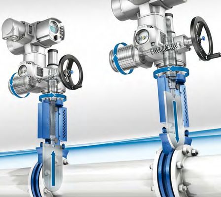 AUMA SA Serisi Çoklu Dönümlü Elektrikli Aktüatör 40-2000Nm IP67/IP68