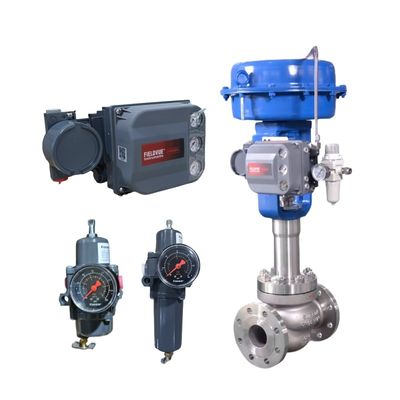 Emerson Fisher DVC6200 Akıllı Vana Konumlayıcı ve 67CFR Basınç Düşürücü