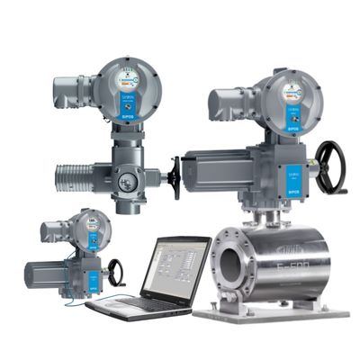 SIPOS 7 Elektrikli Vana Aktüatörü 10-4000 Nm Tork IP67 IP68