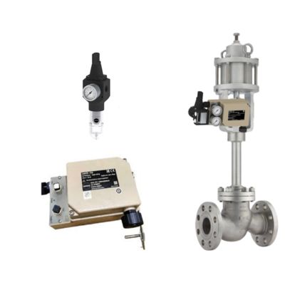 Elektropneumatik Pozisyoner Samson Tipi 4763 Çin Kontrol Valfleri için Pneumatik Valf Pozisyoner