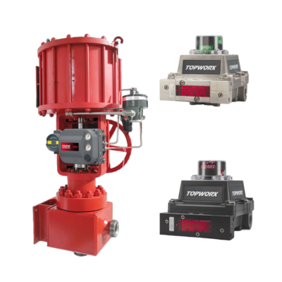 TopWorx TXP-M21GNMM NAMUR Şaft Alev Geçirmez Vana Konumlayıcı