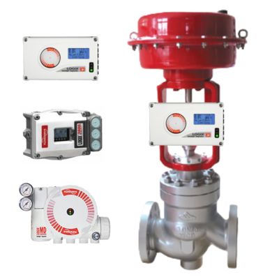 Pnömatik Kontrol Vanası ve Yeni Stok Fisher Regülatörü ve FLOWSERVE 3200MD 520MD 3800MD Vana Konumlayıcı
