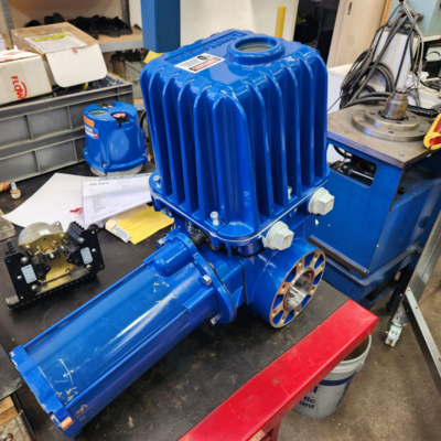Flowserve Limitorque L120 Multi-Turn Elektrik Aktüatör 60000 ft-lb Döngü